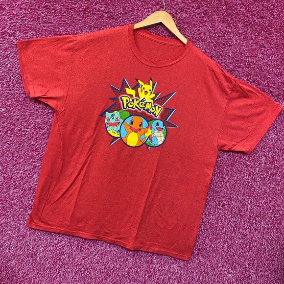 Pokémon Starter Pokemon anime Tshirt size Extra Large - Picture 3 of 4